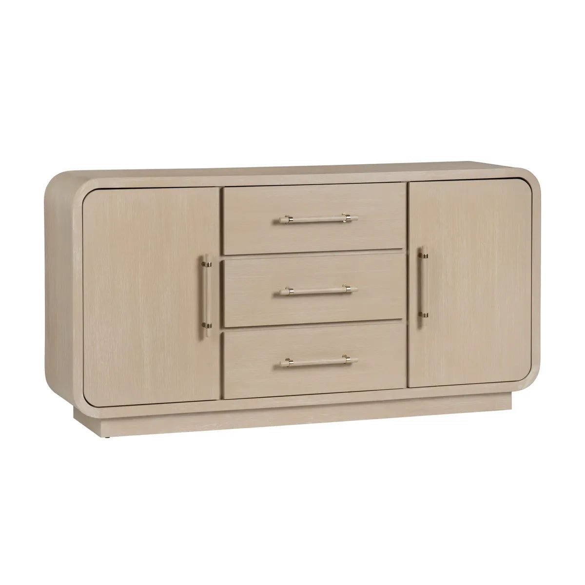 Ironvale Media Console - Natural - Coastal, Transitional