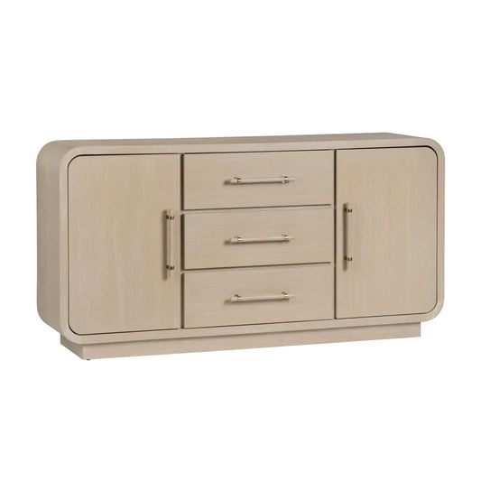 Ironvale Media Console - Natural - Coastal, Transitional