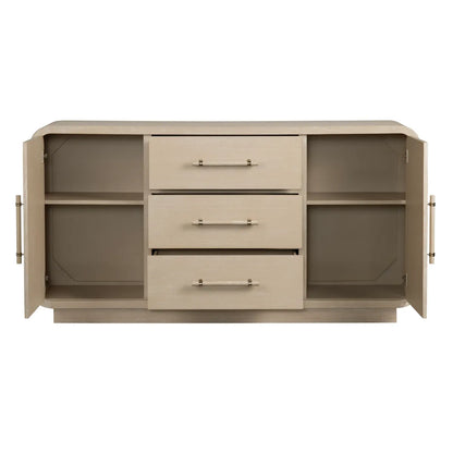 Ironvale Media Console - Natural - Coastal, Transitional