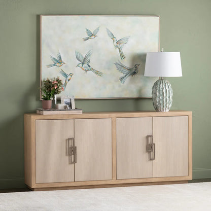 Redmond Four-door Sideboard, Buffet, or Credenza | 80 x 16 x 35.5 (in)