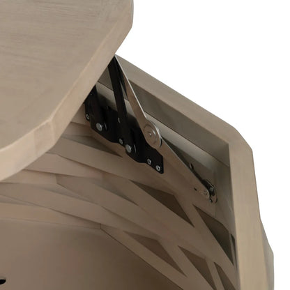 Wyndham Lift-Top Round Storage Cocktail or Coffee Table
