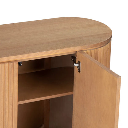 Northbridge Four-Door Sideboard - Natural - Coastal, Transitional