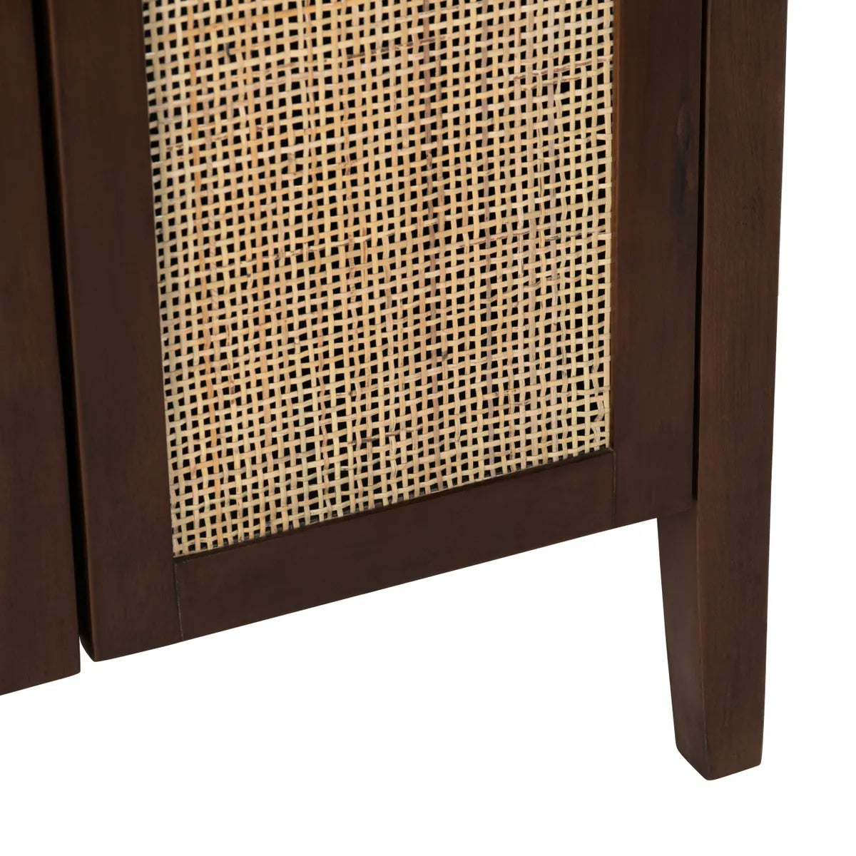 Oakmere Six-Door Cabinet - Brown - Transitional