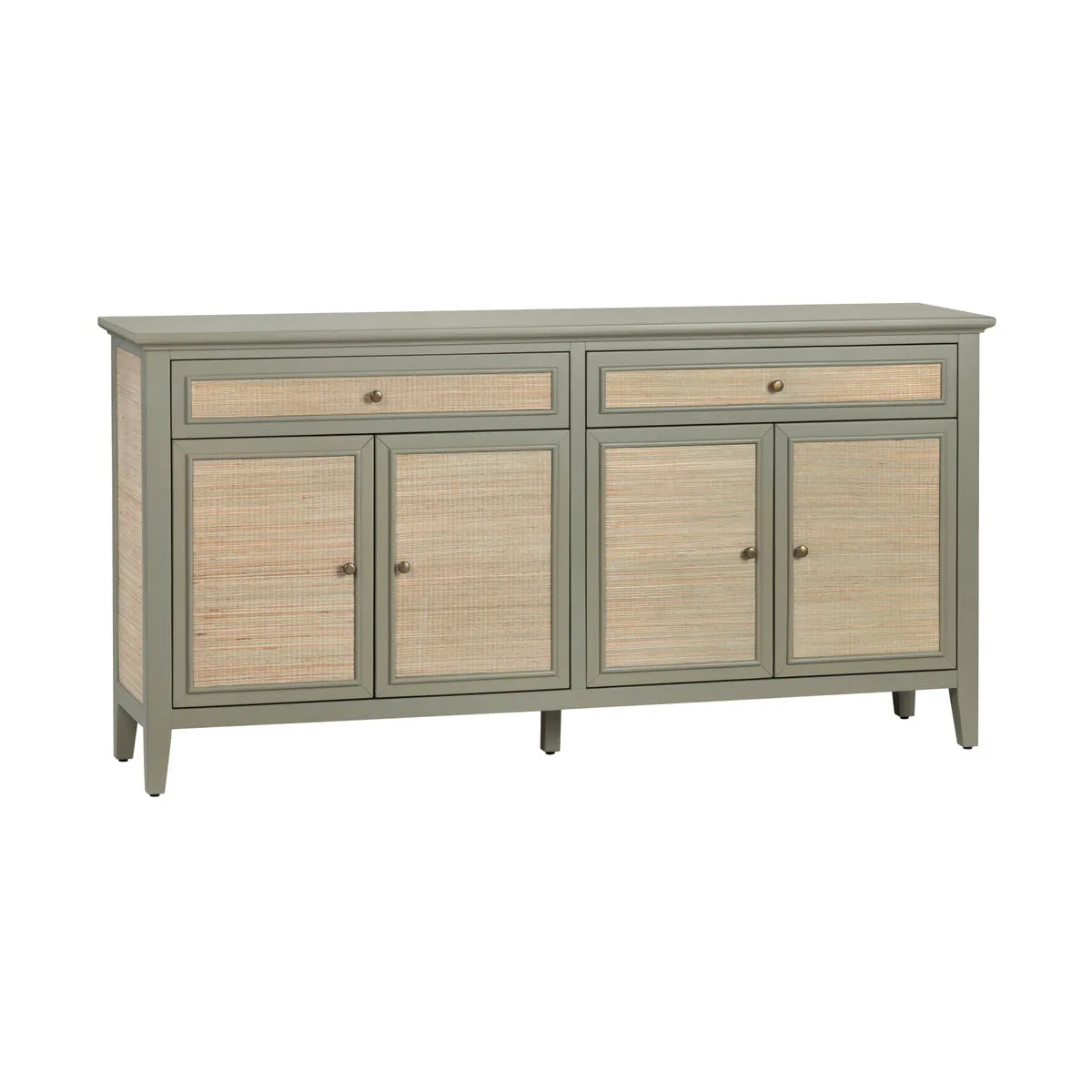 Pendleton Four-Door Sideboard - Green - Rustic