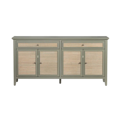 Pendleton Four-Door Sideboard - Green - Rustic