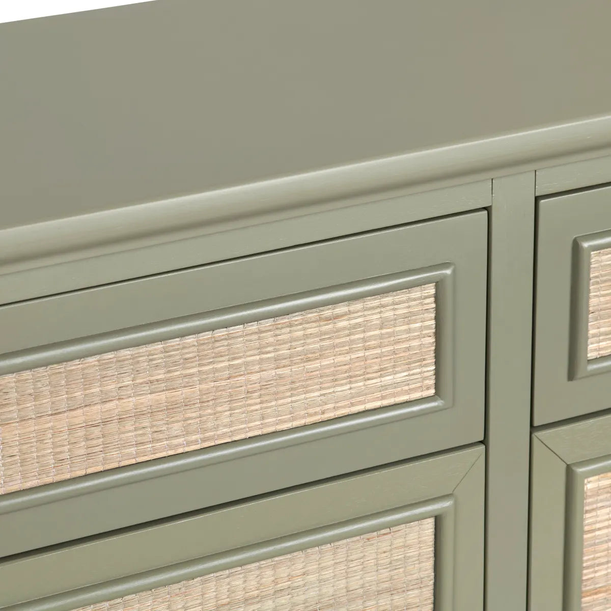 Pendleton Four-Door Sideboard - Green - Rustic