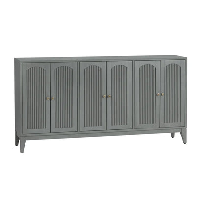 Quarrybrook Six-Door Sideboard - Green - Transitional