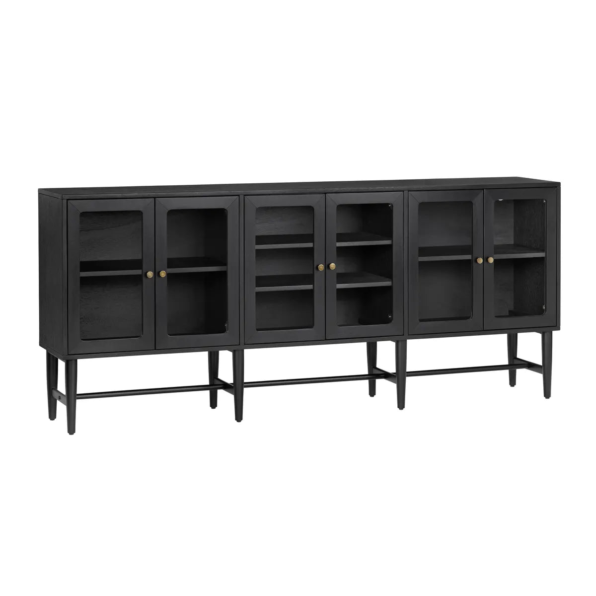 Ridgegate Black Sideboard - Black - Transitional