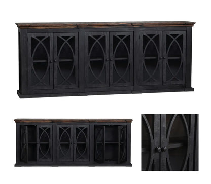 Harper Sideboard, Buffet, or Credenza | 96 x 16.5 x 38.25 (in)