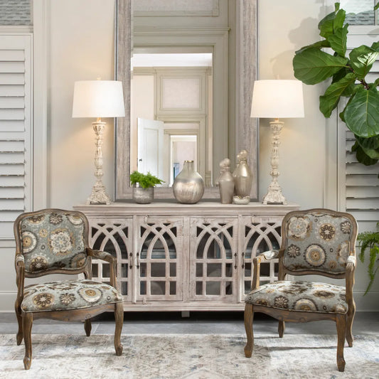Wexford Manor Cathedral Sideboard, Buffet, or Credenza | 72 x 16 x 38 (in)