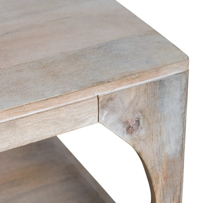 Fairfield Open-Block Rectangular Cocktail or Coffee Table