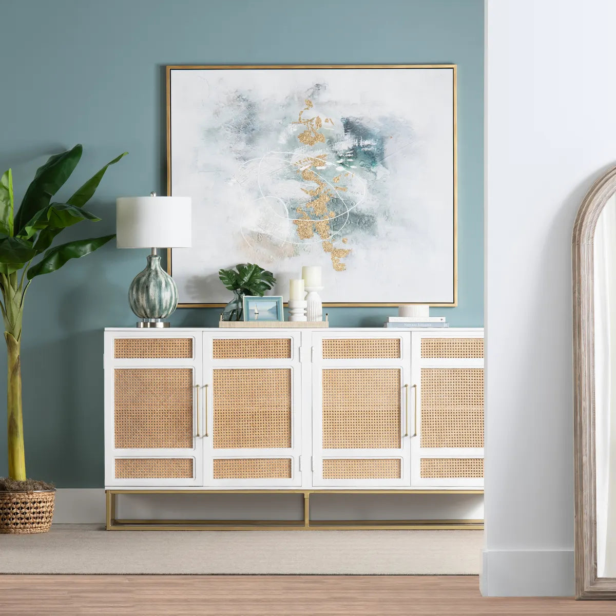 Windham Sideboard, Buffet, or Credenza | 80 x 18 x 40.5 (in)