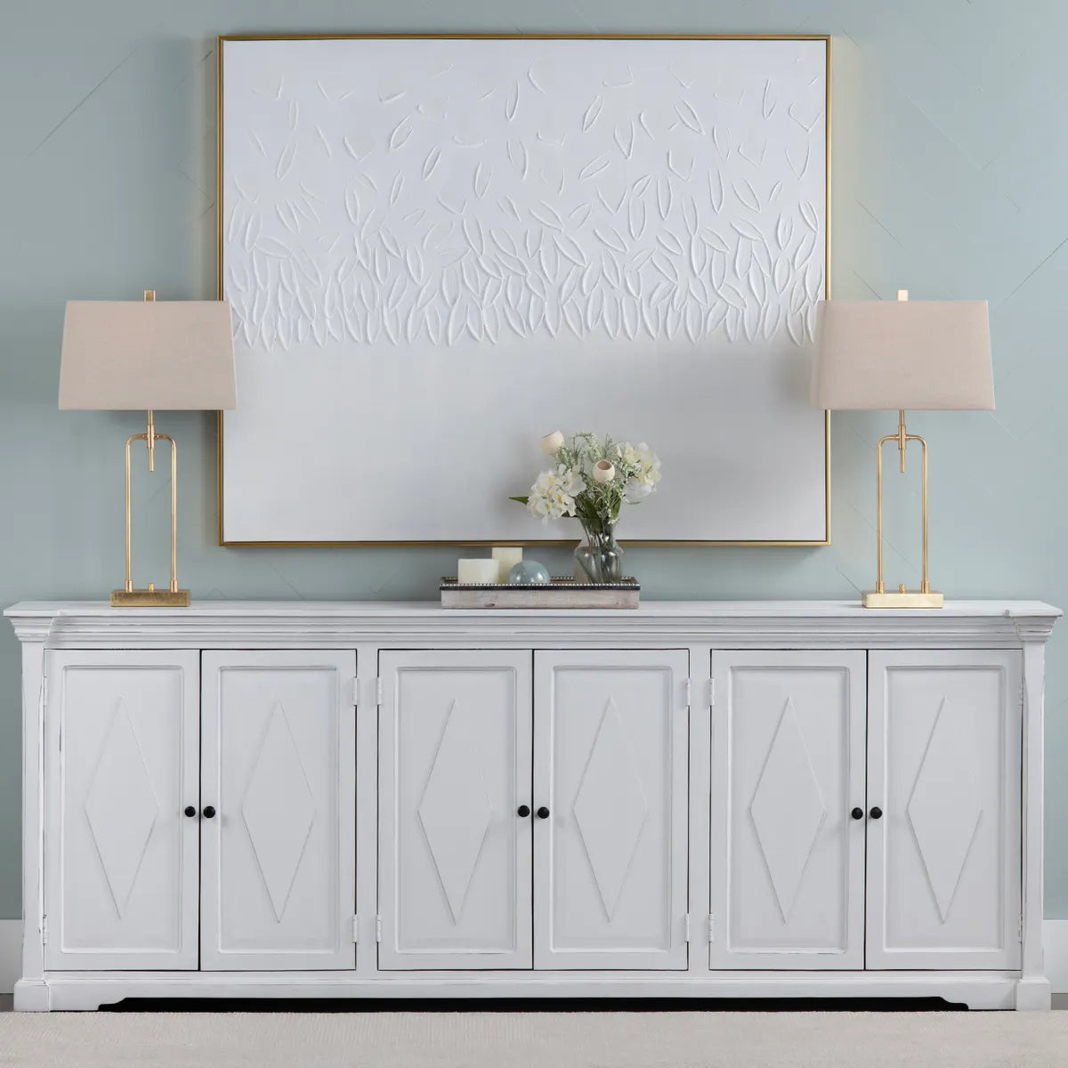 Garrison Sideboard, Buffet, or Credenza | 100 x 16 x 38 (in)