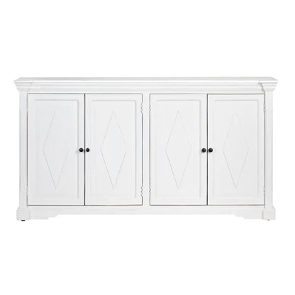 Thornfield Sideboard - White - Coastal, Traditional