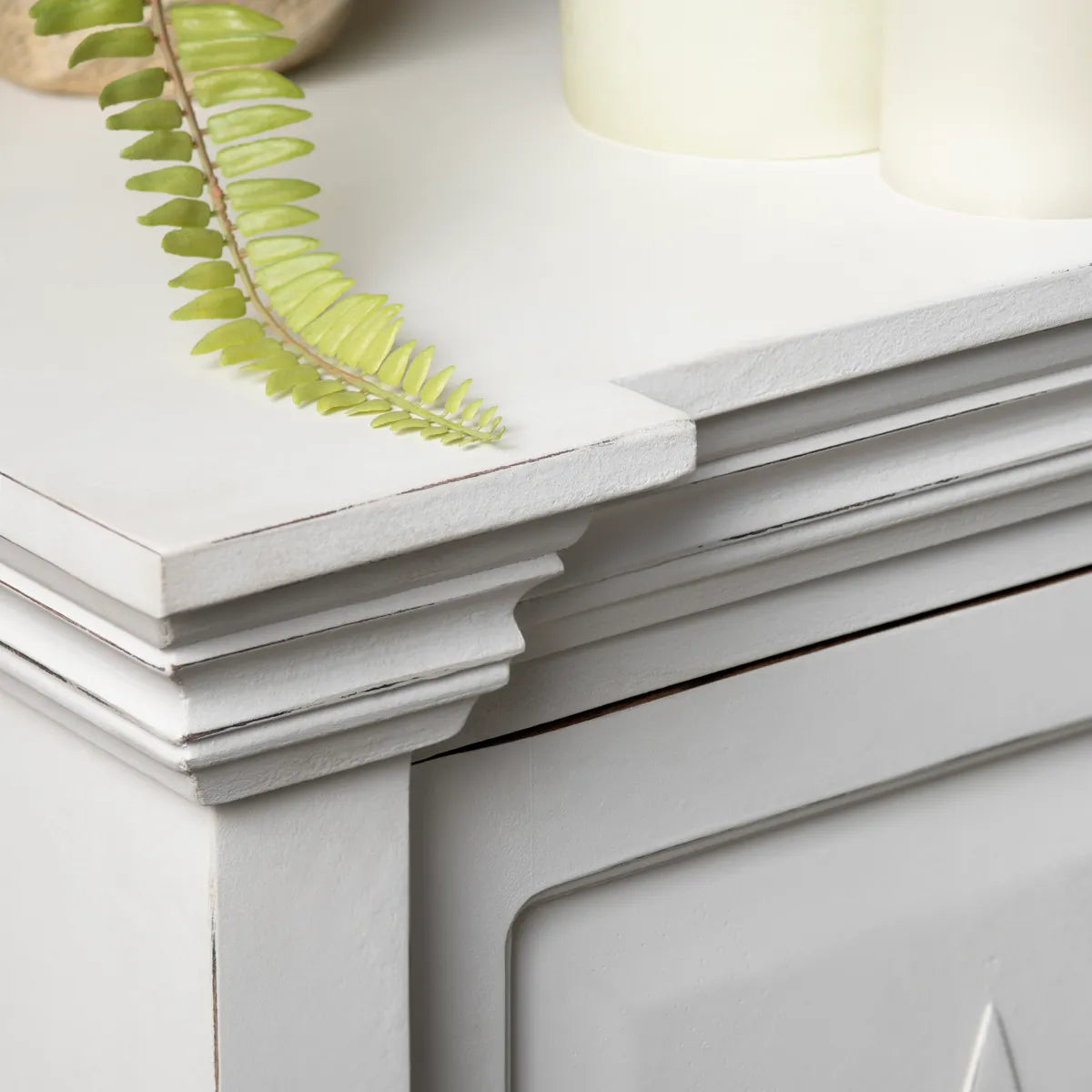 Thornfield Sideboard - White - Coastal, Traditional