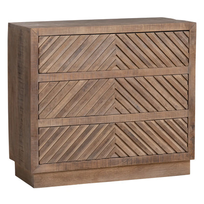 Cold Spring Stained Brown Nightstands (2-Pack), Mango Wood, Rustic, solid wood craftsmanship, distressed wood texture