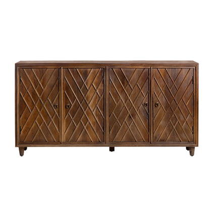 Chippendale Sideboard, Buffet, or Credenza | 72 x 16 x 37 (in)