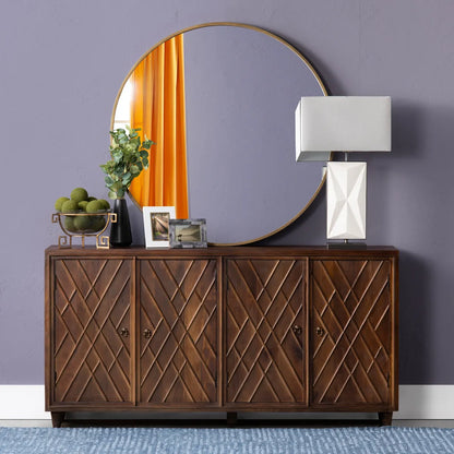 Chippendale Sideboard, Buffet, or Credenza | 72 x 16 x 37 (in)