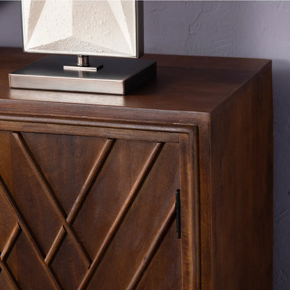 Chippendale Sideboard, Buffet, or Credenza | 72 x 16 x 37 (in)
