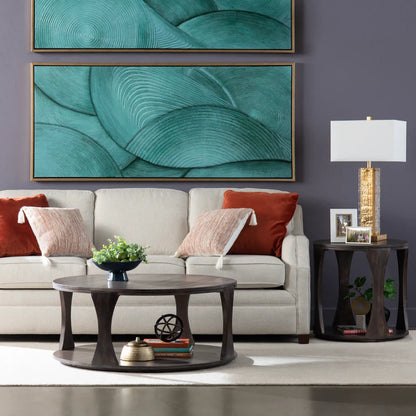 Briarbrook Round Open-Base Cocktail or Coffee Table