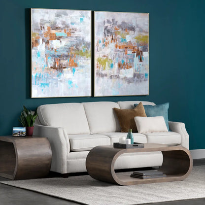 Kingstyn Curved Edge Cocktail or Coffee Table