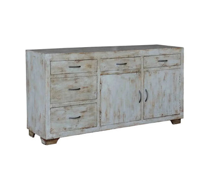 Santorini Sideboard, Buffet, or Credenza | 72 x 17 x 35 (in)