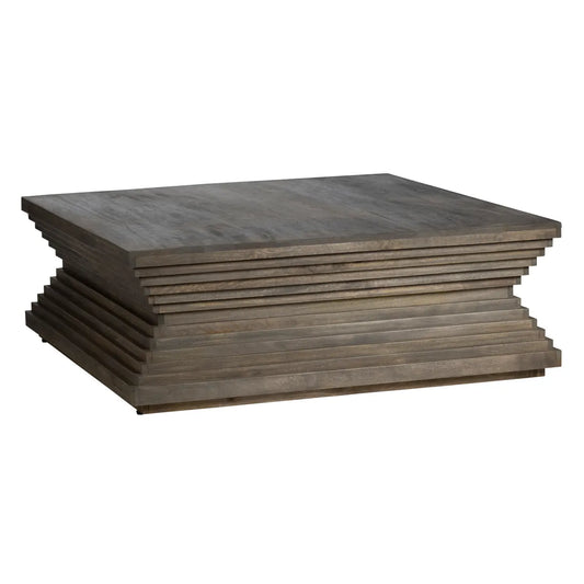 Covington Tiered Square Cocktail or Coffee Table