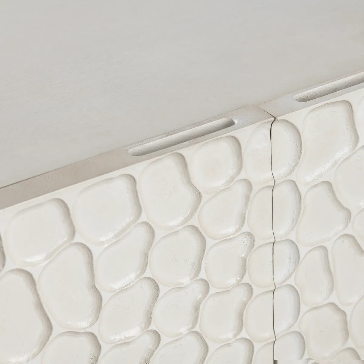 Upton Hollow Five-Door Sideboard - White - Coastal