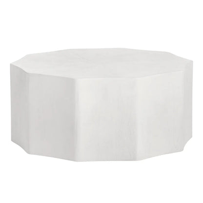 Devon Sculpted Octagon Cocktail or Coffee Table