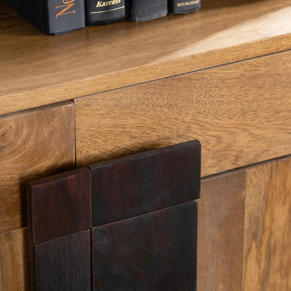 Arlington 4-door, 4-drawer Media Credenza | 76 x 16 x 34 (in)