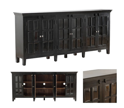 Valemont Sideboard - Black - Traditional