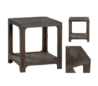 Ashtyn End Table (Set of 2) - Solid Wood - Storage