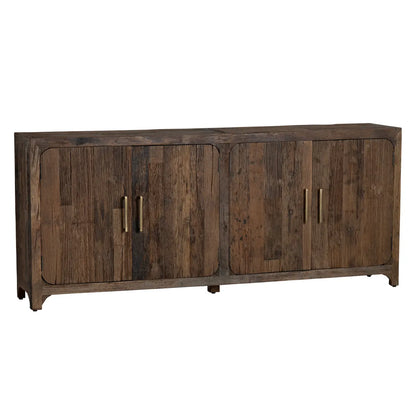 Cheswick Ridge Four-Door Sideboard - Brown - Rustic
