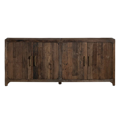 Cheswick Ridge Four-Door Sideboard - Brown - Rustic