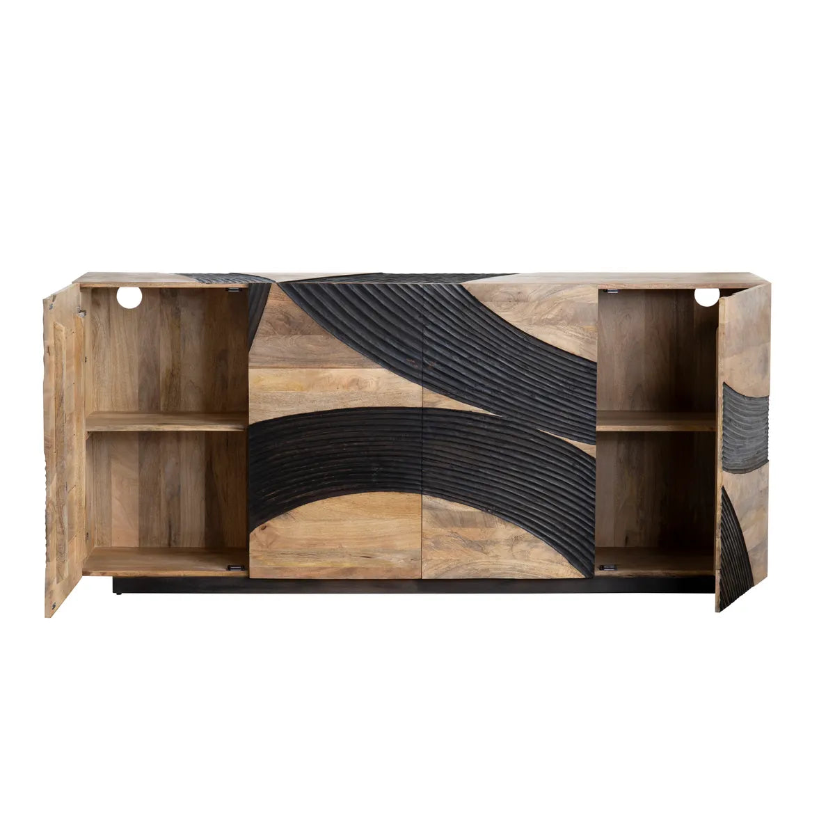 Parkhurst Four-door Sideboard, Buffet, or Credenza | 80 x 16 x 36 (in)
