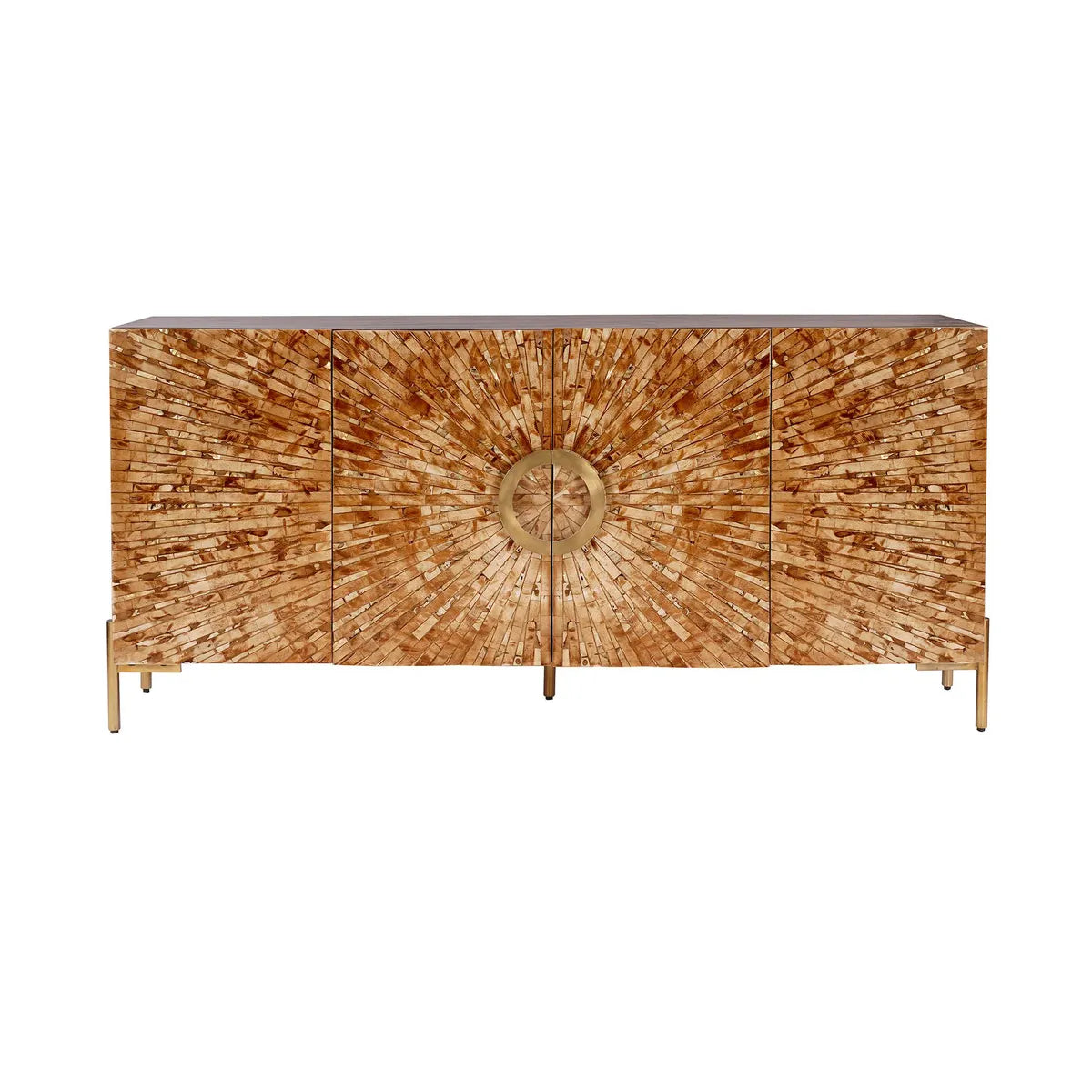 Ironwood Bone Inlay Sideboard, Buffet, or Credenza | 70 x 16 x 33.5 (in)