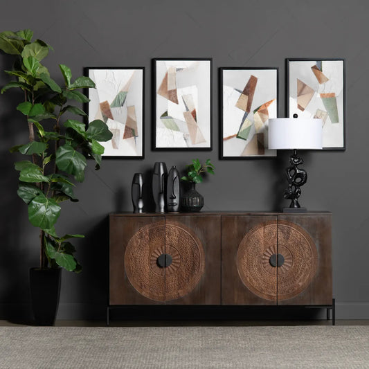 Hartford Four-door Sideboard, Buffet, or Credenza | 69 x 19 x 31 (in)