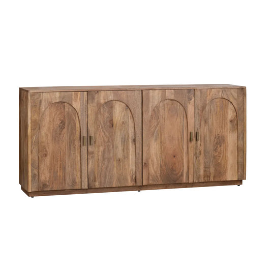 Chateau Four-door Sideboard, Buffet, or Credenza | 74 x 16 x 34.25 (in)