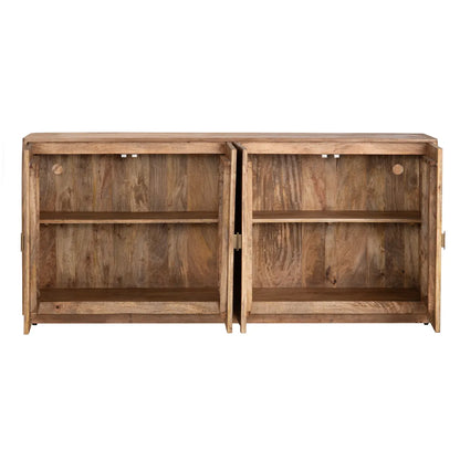 Sterling Four-door Sideboard, Buffet, or Credenza | 74 x 16 x 34.25 (in)