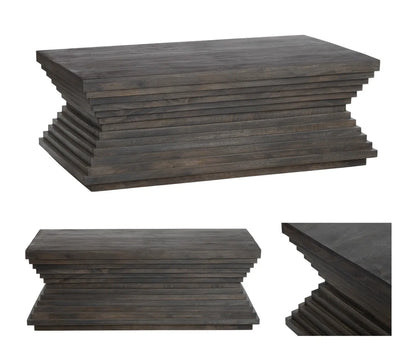 Covington Tiered Rectangle Cocktail or Coffee Table