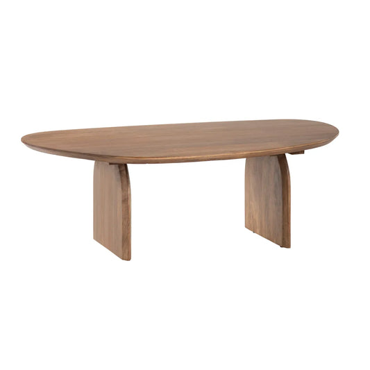 Hawthorne Oval Wood Cocktail or Coffee Table