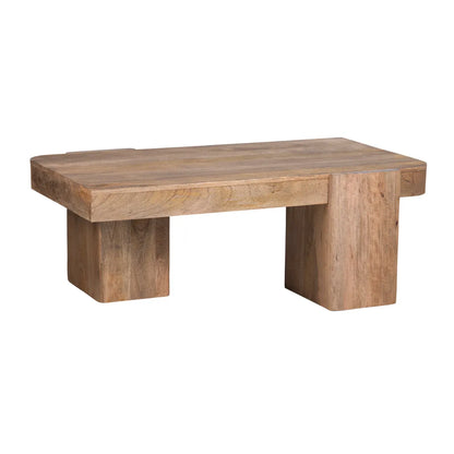 Garrison Block-Leg Cocktail or Coffee Table
