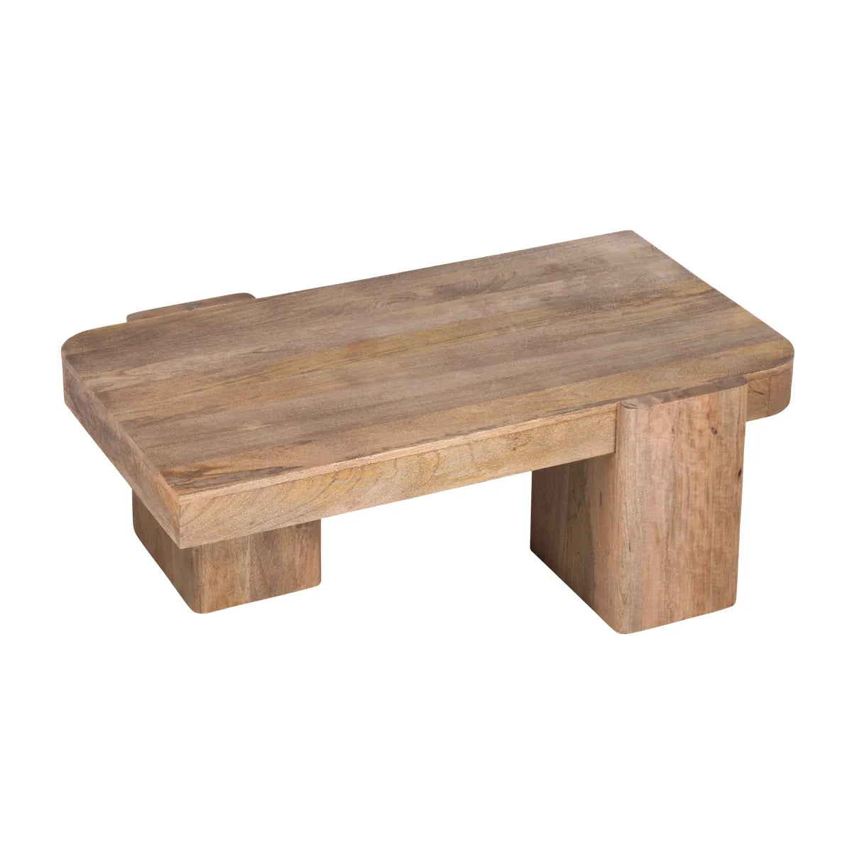 Garrison Block-Leg Cocktail or Coffee Table