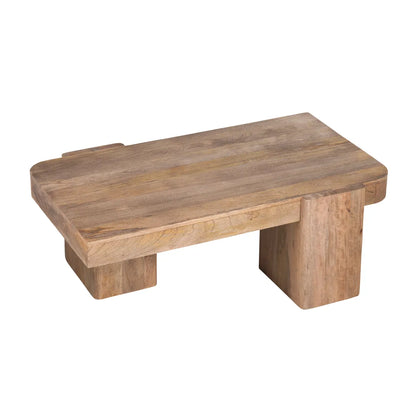 Garrison Block-Leg Cocktail or Coffee Table