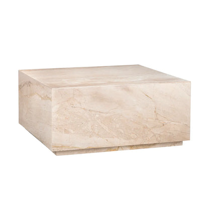 Achilles Marble Block Cocktail or Coffee Table