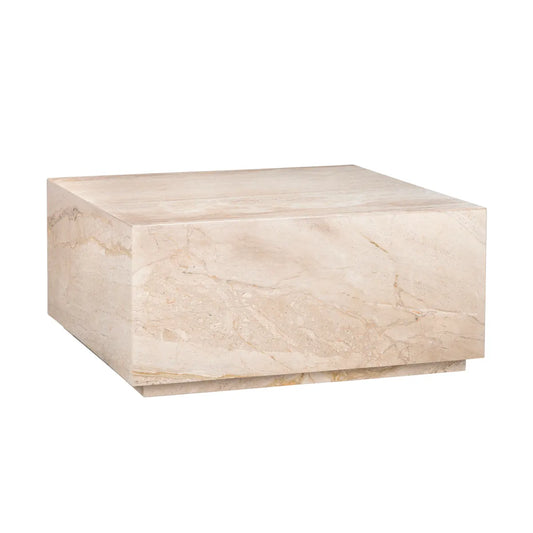 Achilles Marble Block Cocktail or Coffee Table