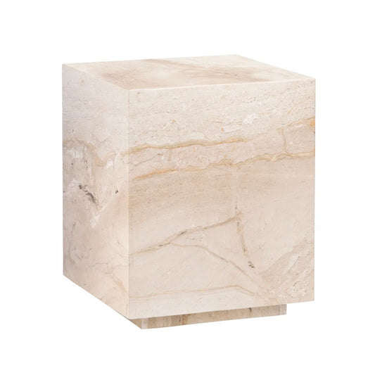 Achilles End Table (Set of 2) - Marble Top