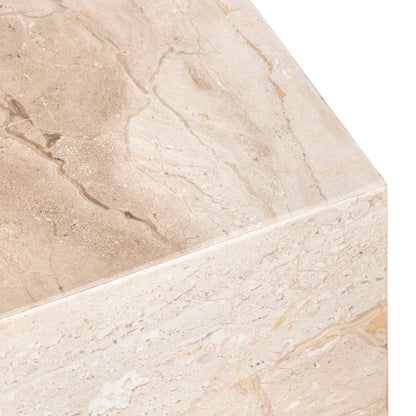 Achilles End Table (Set of 2) - Marble Top