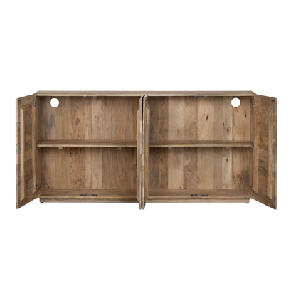 Kingsport Four-door Sideboard, Buffet, or Credenza | 72 x 16 x 36 (in)