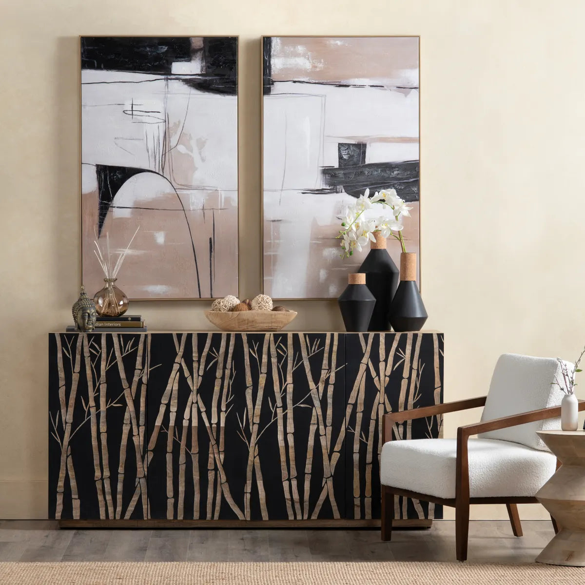 Kingsport Four-door Sideboard, Buffet, or Credenza | 72 x 16 x 36 (in)
